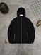 Premium ветровка Stone Island Logo Black re-126578 фото 1