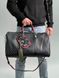 Унисекс сумка Louis Vuitton Keepall Bandouliere Bag Limited Edition Patchwork Monogram Eclipse 50 Premium re-10579 фото 1