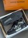 Чоловічі кросівки Louis Vuitton Skate Trainer Black Swarovski Monogram (Original Box) re-128552 фото 2