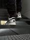 Жіночі та чоловічі кросівки OFF-WHITE Sponge Mid Top Cloud White Black Original Box re-126502 фото 8