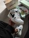 Жіночі та чоловічі кросівки OFF-WHITE Sponge Mid Top Cloud White Black Original Box re-126502 фото 2
