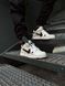 Жіночі та чоловічі кросівки OFF-WHITE Sponge Mid Top Cloud White Black Original Box re-126502 фото 6