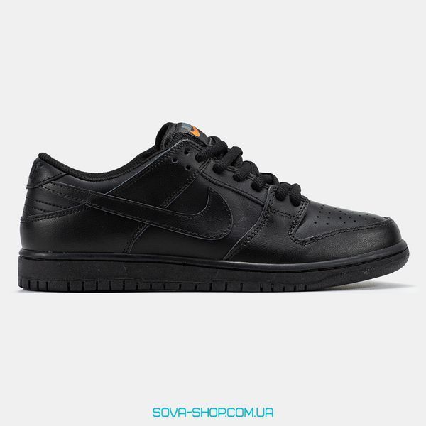 Чоловічі та жіночі баскетбольні кросівки Nike SB Dunk Full Black фото