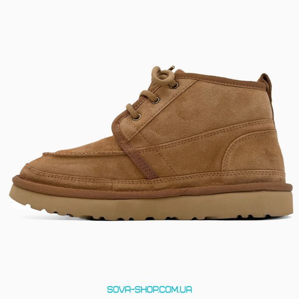 Чоловічі зимові ботинки UGG Neumel Moc Boot Chestnut PREMIUM фото