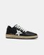 Чоловічі кросівки GG Ball-Star Low Black Nappa White Star re-129246 фото 8