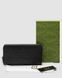 Гаманець Gucci Wallet Black Embossed Leather Premium re-126838 фото 1