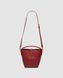 Жіноча сумка Yves Saint Laurent Medium Le 37 Shiny Leather Bucket Bag Burgundy Premium re-127378 фото 3