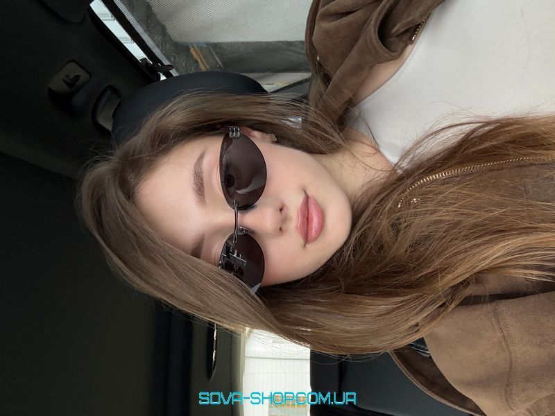 Сонцезахисні окуляри Balenciaga Black/Black BB0486S 003 60/17/145 Premium фото