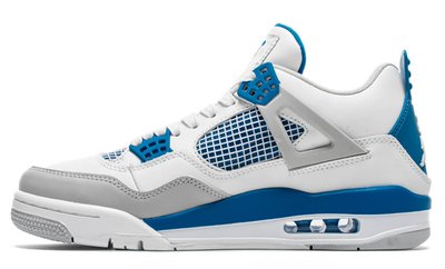 Чоловічі кросівки Nike Air Jordan 4 Retro Golf Military Blue фото