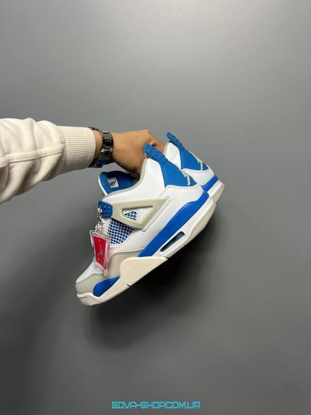 Чоловічі кросівки Nike Air Jordan 4 Retro Golf Military Blue фото