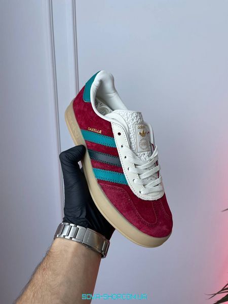 Жіночі кросівки Adidas Gazelle Indoor Bordo IG4996 фото