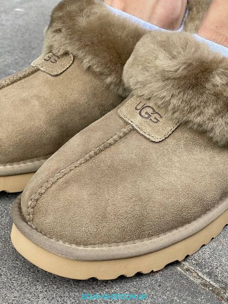 Жіночі зимові ботинки Ugg Coquette Khaki Premium фото