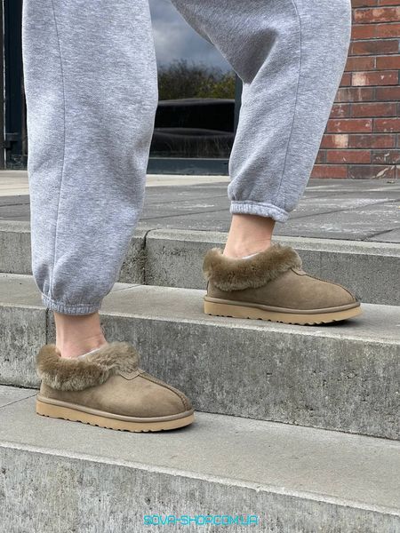 Жіночі зимові ботинки Ugg Coquette Khaki Premium фото