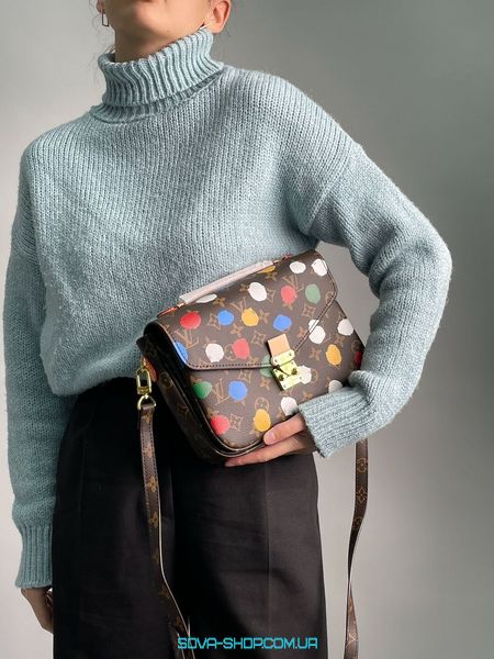 Жіноча сумка Louis Vuitton Pochette Metis x Yayoi Kusama 2023 Monogram Dots Premium фото