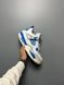 Чоловічі кросівки Nike Air Jordan 4 Retro Golf Military Blue re-9459 фото 6