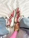 Жіночі кросівки Adidas Forum x Bad Bunny "White Pink" Premium re-10013 фото 4