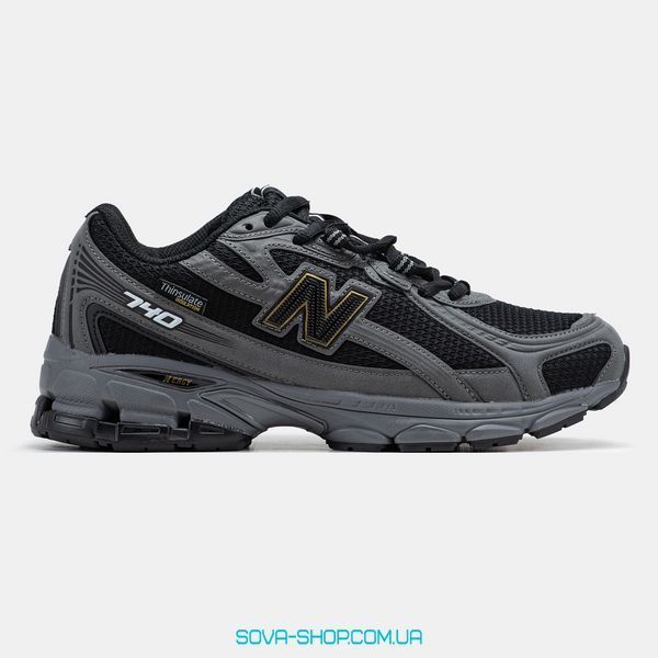 Чоловічі кросівки New Balance 740 Gore-Tex 3M Thinsulate Insulation Black Grey фото