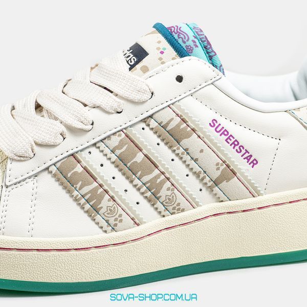 Женские кроссовки Adidas Superstar x FeiFei Ruan фото