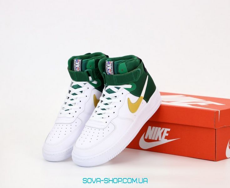 Мужские кроссовки Air Force 1 High "NBA Celtics" Nike фото