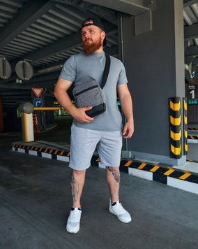 Комплект 3 в 1 (шорти, футболка, барсетка) №9 фото