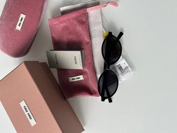 Сонцезахисні окуляри Miu Miu SMU04Z VAU-05N Black/Black Premium фото