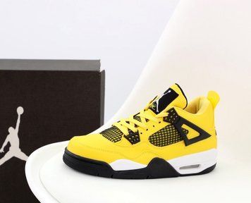 Чоловічі баскетбольні кросівки Air Jordan 4 Retro Nike Lightning фото