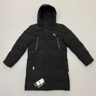 Чоловіча зимова куртка до -30 Puma Колір: чорний фото
