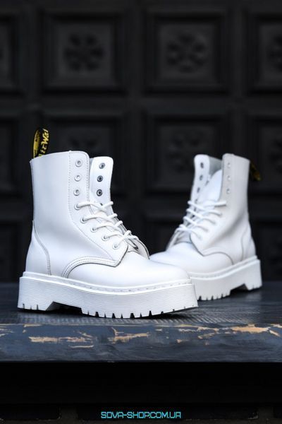 Мужские зимние ботинки (ТЕРМО) Dr. Martens Jadon White фото