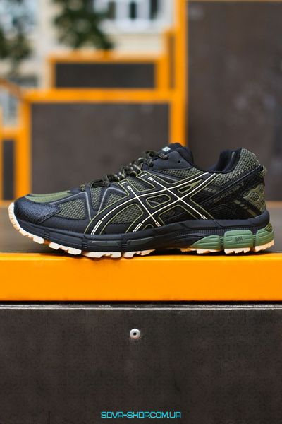 Мужские кроссовки Asics Gel-Kahana 8 Black/Green фото