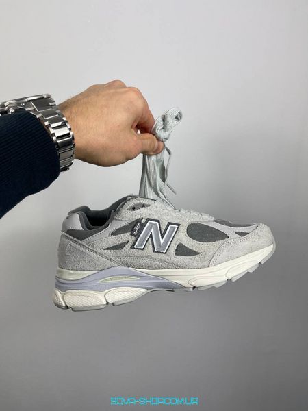 Чоловічі та жіночі кросівки New Balance 990v3 x Levi&rsquo;s Elephant Skin фото