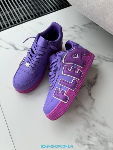 Чоловічі та жіночі кросівки Nike Air Force 1 Low Cactus Plant Flea Pink/Purple (2024) фото