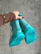 Жіночі зимові ботинки UGG Classic Clear Mini Light Blue re-10165 фото 8