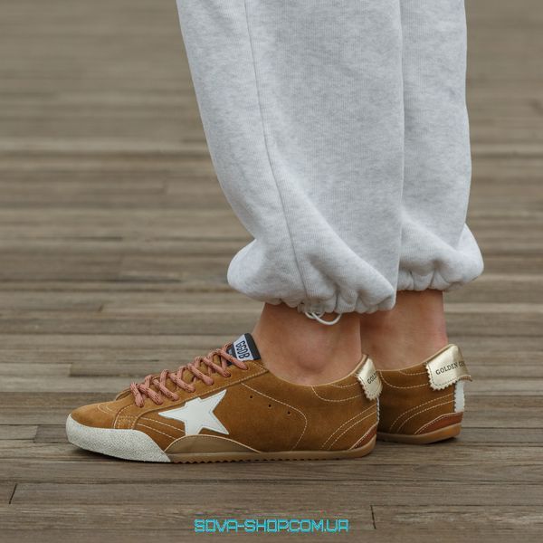 Жіночі кросівки GGDB/GG True-Star Low Sneakers in Brown Premium фото