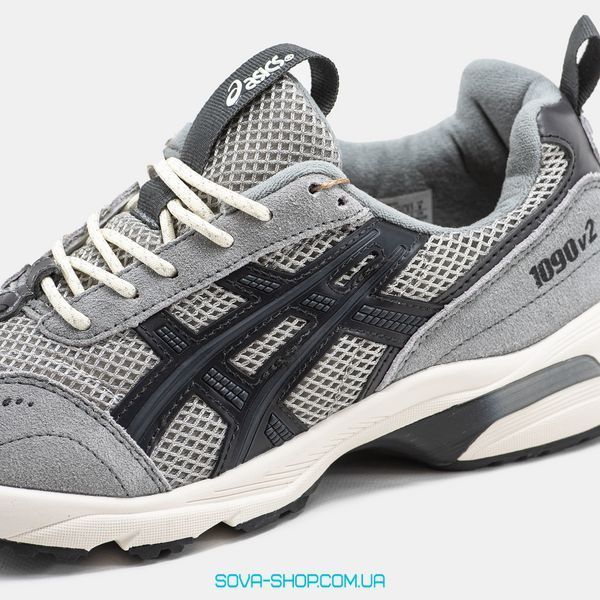 Мужские кроссовки Asics Gel-1090 Grey Black фото