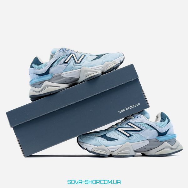 Женские кроссовки New Balance 9060 Chrome Blue фото