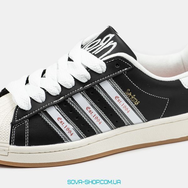 Жіночі та чоловічі кросівки Adidas Superstar x Korn фото