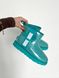 Жіночі зимові ботинки UGG Classic Clear Mini Light Blue re-10165 фото 1