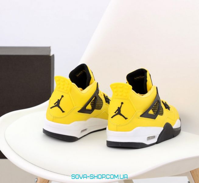 Чоловічі баскетбольні кросівки Air Jordan 4 Retro Nike Lightning фото