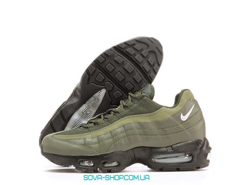 Чоловічі кросівки Nike Air Max 95 Army Green фото