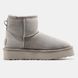 Жіночі зимові ботинки UGG Mini Platform Light Grey Premium re-9950 фото 3