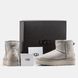 Жіночі зимові ботинки UGG Mini Platform Light Grey Premium re-9950 фото 9