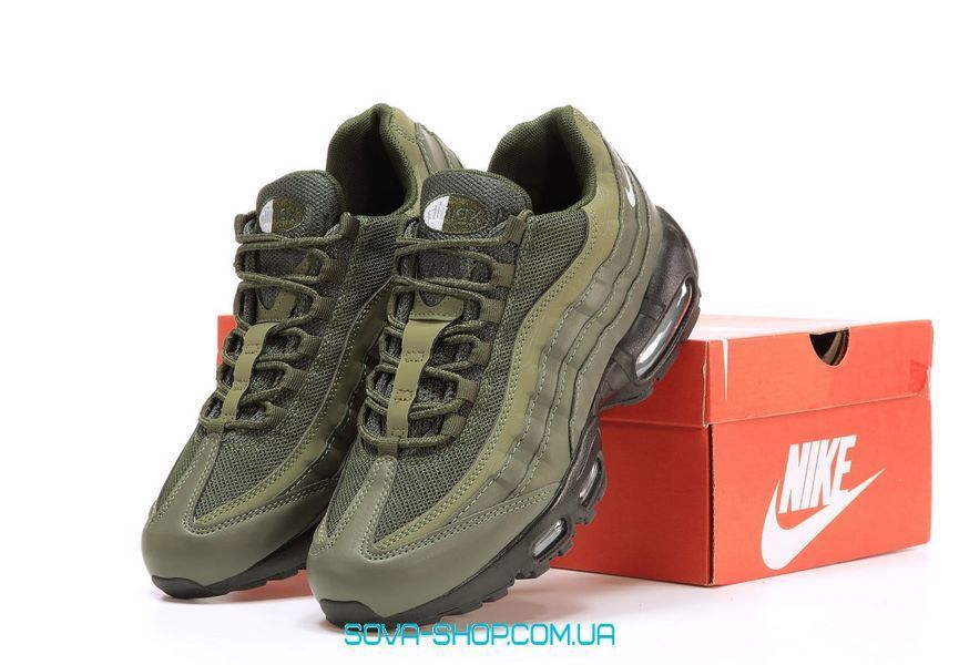 Чоловічі кросівки Nike Air Max 95 Army Green фото