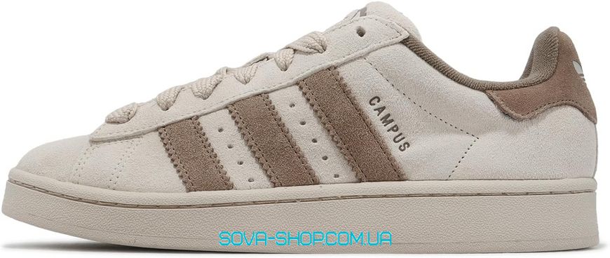 Чоловічі та жіночі кросівки Adidas Campus 00s 'Chalk White Brown' IG5996 фото