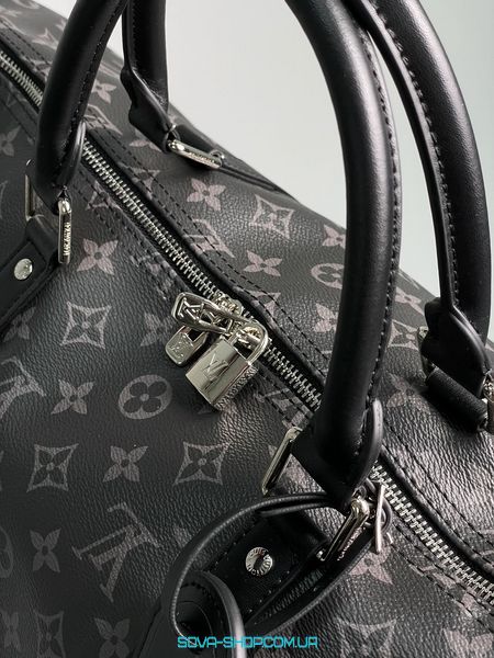 Унісекс сумка Louis Vuitton Keepall 50 Eclipse Grey Premium фото