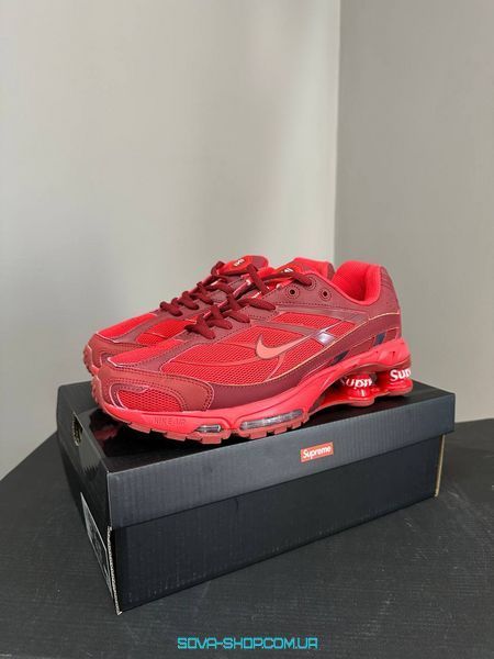 Чоловічі кросівки Nike Shox Ride 2 Red x Supreme (Original Box) фото