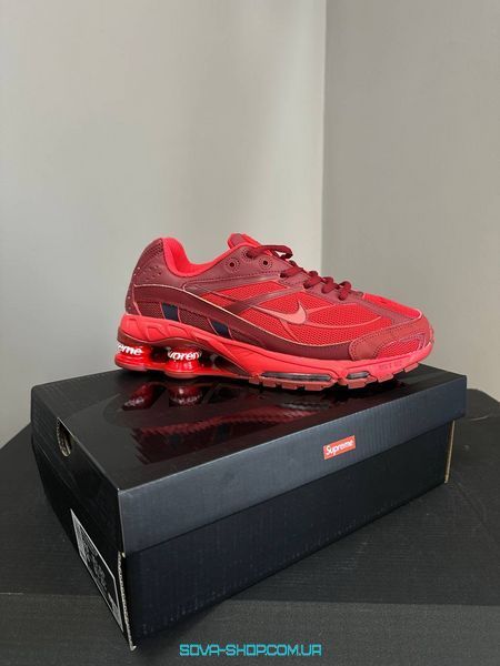 Чоловічі кросівки Nike Shox Ride 2 Red x Supreme (Original Box) фото