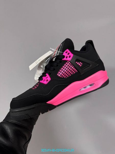 Жіночі баскетбольні кросівки Nike Air Jordan 4 NEON PINK фото