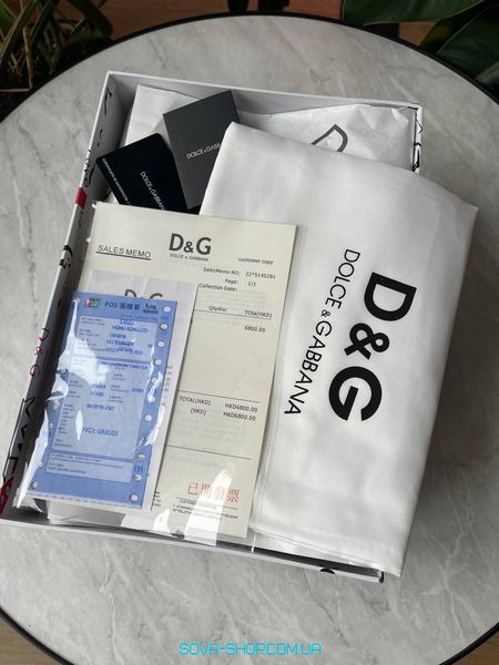 Жіночі та чоловічі кросівки Dolce & Gabbana Space Black Premium фото