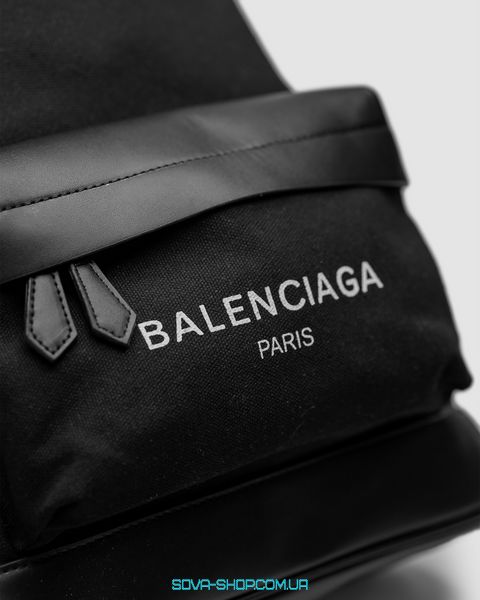 Жіночий рюкзак Balenciaga Everyday Backpack Black Textile Premium фото