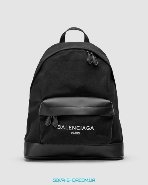 Женский рюкзак Balenciaga Everyday Backpack Black Textile Premium фото